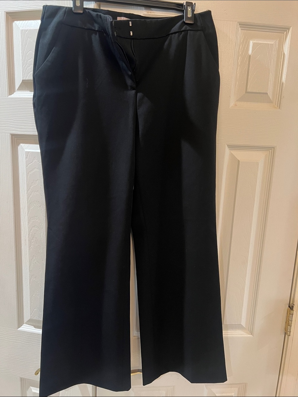 Chico’s Black Wide Leg Dress Pants Women’s Size 2S Career Work